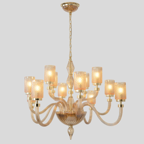 Crystal Lux Люстра Crystal Lux SILVESTRO SP12 AMBER фото 7 Crystal Lux Люстра Crystal Lux SILVESTRO SP12 AMBER фото 7