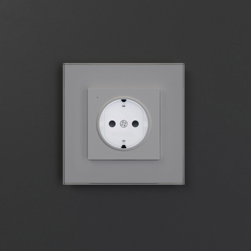 Розетка с подсветкой W (белый матовый) W1171461 фото 7 Розетка с подсветкой W (белый матовый) W1171461 фото 7