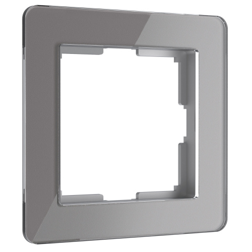 Рамка из акрила на 1 пост Acrylic графит W0012704 Рамка из акрила на 1 пост Acrylic графит W0012704