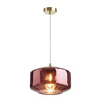 4782/1 PENDANT ODL21 409 бордовый/бронзовый Подвес E27 60W BINGA
