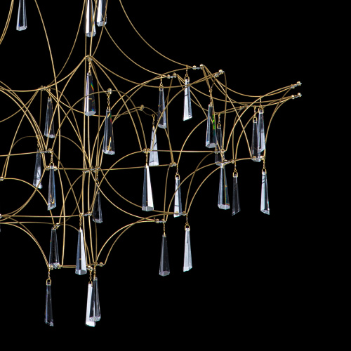 Люстра Lucciola 1E matt gold фото 3 Люстра Lucciola 1E matt gold фото 3