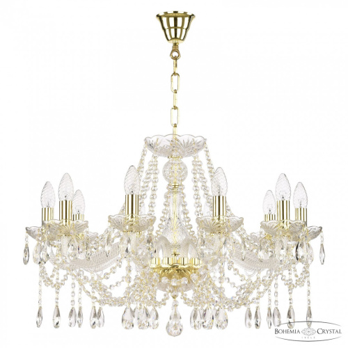 Люстра хрустальная 107/10/240 G Bohemia Ivele Crystal (Богемия Ивеле Кристалл) Люстра хрустальная 107/10/240 G Bohemia Ivele Crystal (Богемия Ивеле Кристалл)