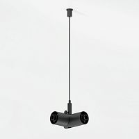 Module System Набор подвеса угловой с питанием (черный) 85187/00