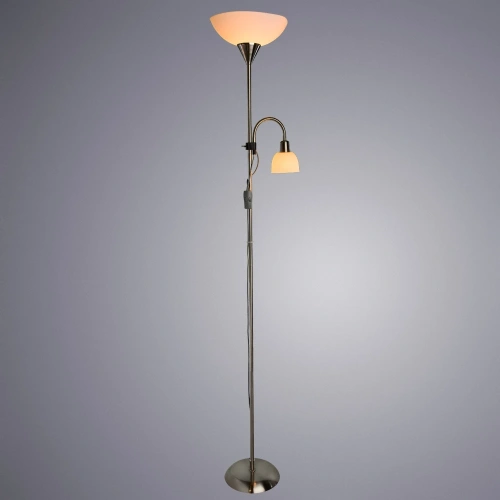 Торшер Arte Lamp DUETTO A9569PN-2SS фото 2