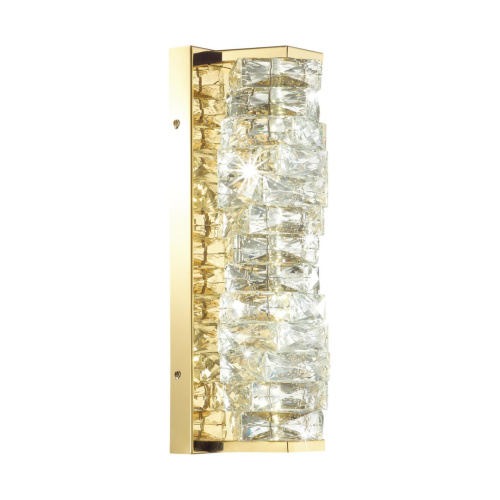 4999/10WL HALL ODL23 623 золотой/прозрачный/металл/хрусталь Бра LED 10W 4000K STRAZA 4999/10WL HALL ODL23 623 золотой/прозрачный/металл/хрусталь Бра LED 10W 4000K STRAZA