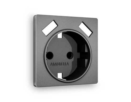 Лицевая панель розетки AMBRELLA VOLT AP6590 Лицевая панель розетки AMBRELLA VOLT AP6590
