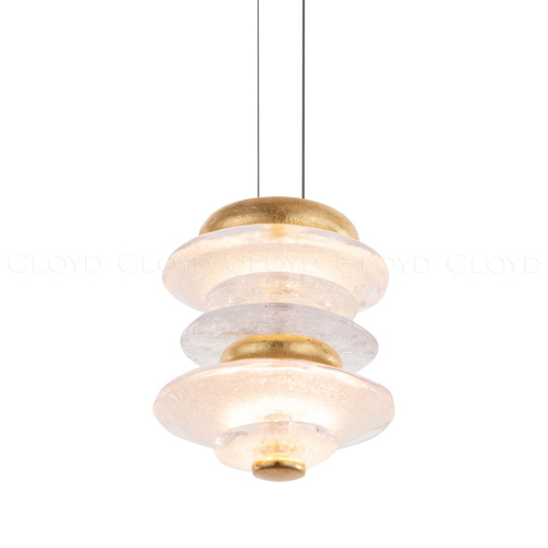 Подвесной светильник Cloyd GEFEST P2 / выс. 18 см - золото сусальн. (арт.11185)