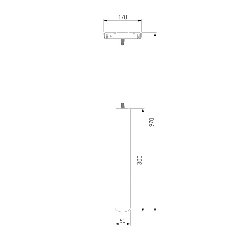 Slim Magnetic P01 Трековый светильник 6W 4200K черный 85014/01 85014/01 фото 8