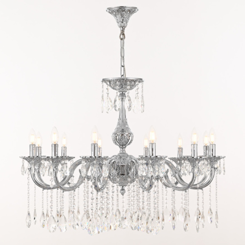 Люстра с хрустальными подвесками AL78101/12/300 A Ni Bohemia Ivele Crystal (Богемия Ивеле Кристалл) фото 10 Люстра с хрустальными подвесками AL78101/12/300 A Ni Bohemia Ivele Crystal (Богемия Ивеле Кристалл) фото 10