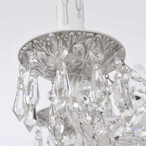 Люстра с хрустальными подвесками AL16303/8/160 WMN Bohemia Ivele Crystal (Богемия Ивеле Кристалл) фото 3