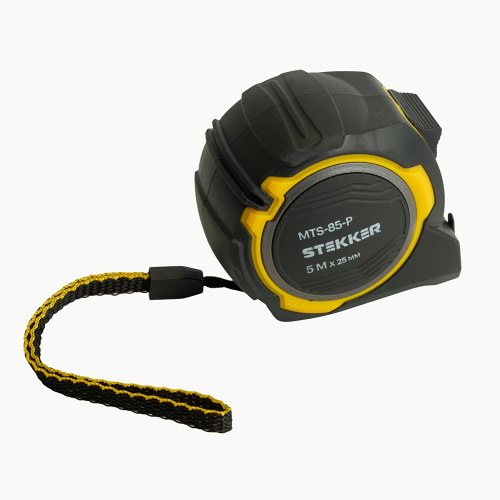 Рулетка, 5 м х 25 мм, магнит, II класс точности, двухстороннее нанесение, STEKKER MTS-85-P фото 7