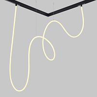 ST684.436.60 Гибкий светодиодный светильник Черный LED 1*60W 3000K Lm Ra80 360° IP20 L5 000xW-xH- 48 SKYLINE 48