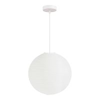 SLE6020-513-01 Светильник подвесной EVOLUCE белый D400mm E27 1*60W MOON