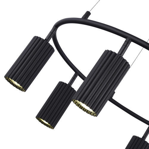 SL1213.403.06 Светильник подвесной ST-Luce Черный/Черный GU10 6*5W 4000K KENDO фото 4