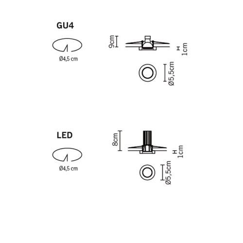 Встраиваемый светильник D55F0211 фото 3 Встраиваемый светильник D55F0211 фото 3