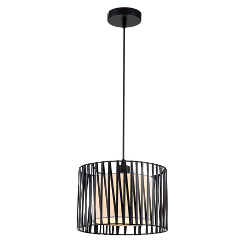 Подвесной светильник Escada 10181/1S E27*60W Black/Silver Подвесной светильник Escada 10181/1S E27*60W Black/Silver