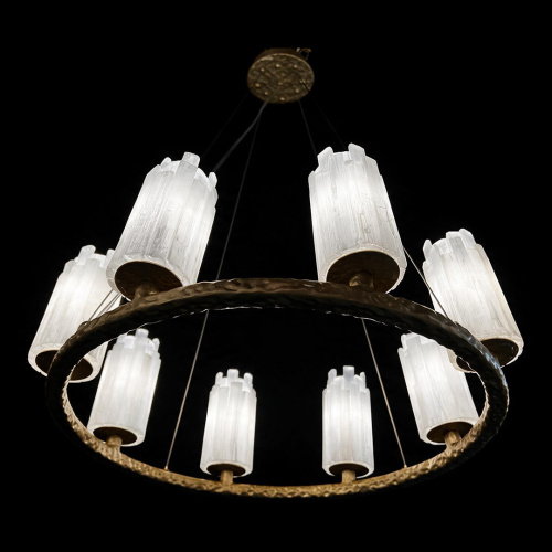 Подвесная люстра Fervore Brass FL1221-8P