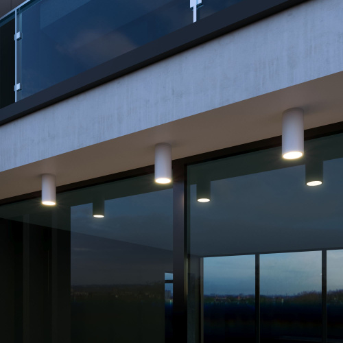 Уличный потолочный светильник Light LED IP65 35129/H белый фото 3