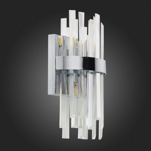 SL1160.101.04 Светильник настенный ST-Luce Хром/Хром, Прозрачный G9 4*5W BAFO фото 6