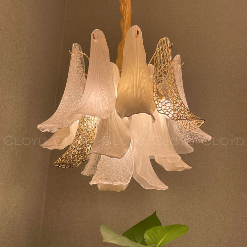 Люстра Cloyd WASABI C7 / Ø50 см - керамика - золото (арт.11325) фото 6