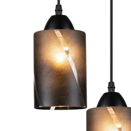 Подвесной светильник Escada 10179/3S E27*60W Black фото 4 Подвесной светильник Escada 10179/3S E27*60W Black фото 4