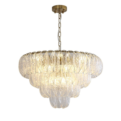 Подвесная люстра Indigo Dalia 12034/15P Brass V000375 Подвесная люстра Indigo Dalia 12034/15P Brass V000375
