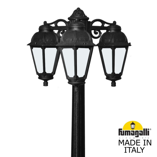 Fumagalli Садово-парковый фонарь FUMAGALLI RICU BISSO/SABA 3L DN K22.157.S30.AYE27DN фото 2 Fumagalli Садово-парковый фонарь FUMAGALLI RICU BISSO/SABA 3L DN K22.157.S30.AYE27DN фото 2