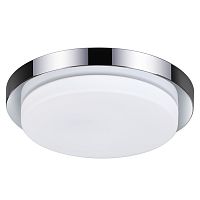 2746/3C DROPS ODL15 508 хром/стекло Н/п светильник IP44 E14 3*40W 220V HOLGER