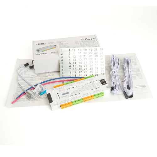 Лестничный контроллер для светодиодной ленты 12/24V IP20 LD002 FERON фото 14