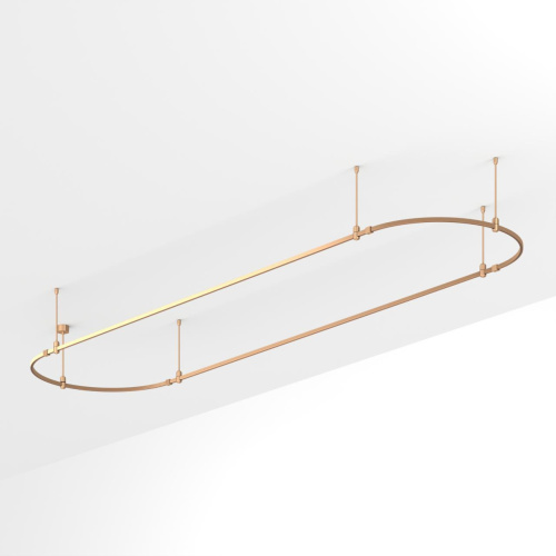 Основание ART-APRIORI-OVAL-ROD-400-4000x1000 (GD) Arlight 054529 Основание ART-APRIORI-OVAL-ROD-400-4000x1000 (GD) Arlight 054529