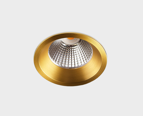 IT08-8035 gold 3000K светильник встраиваемый влагозащищенный