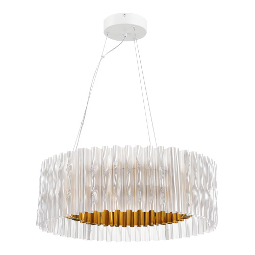 SL6012.203.01 Светильник подвесной ST-Luce Золотистый/Прозрачный LED 1*64W NAZARE фото 6