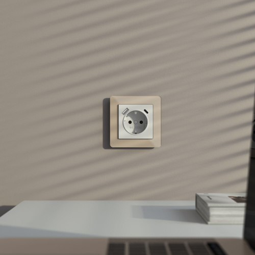 Рамка из акрила на 1 пост Acrylic айвори W0012743 фото 2