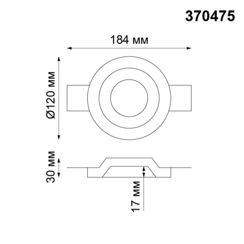 370475 SPOT NT19 634 белый гипс Встраиваемый под покраску светильник IP20 GU10 50W 220V YESO 370475 SPOT NT19 634 белый гипс Встраиваемый под покраску светильник IP20 GU10 50W 220V YESO