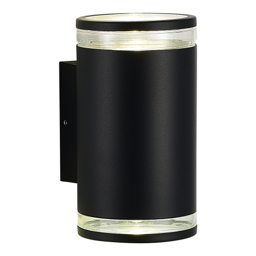 SL9009.401.02 Светильник уличный настенный ST-Luce черный/белый GU10 2*50W TUBO фото 4