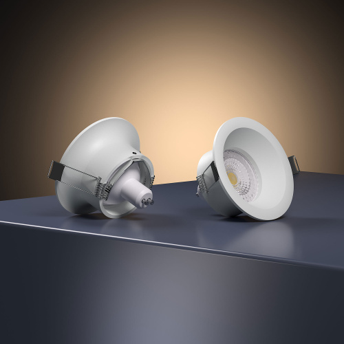 Светильник встраиваемый Andi GU10 белый 25058/01 фото 3