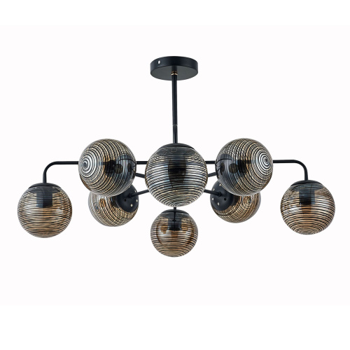 Светильник на штанге Escada 646/8P E27*60W Black Светильник на штанге Escada 646/8P E27*60W Black