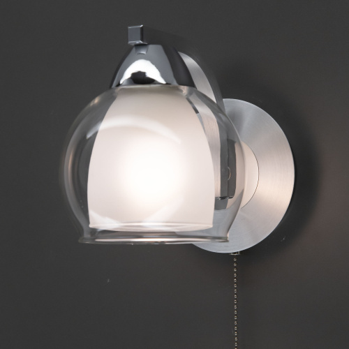 Citilux Кристи CL152317 Бра с выключателем Алюминий Хром фото 3 Citilux Кристи CL152317 Бра с выключателем Алюминий Хром фото 3