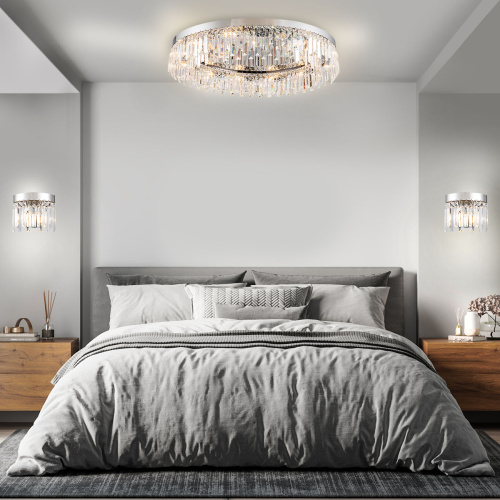 Настенный светильник 12026/2W Chrome фото 2