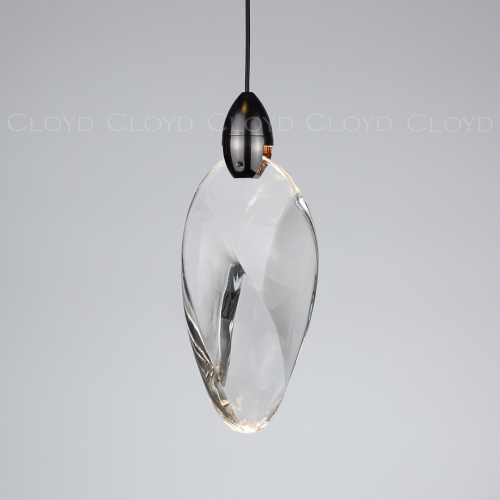 Подвесной светильник Cloyd GLOCK-A P1 / Ø8 см - черный (арт.11623) фото 2