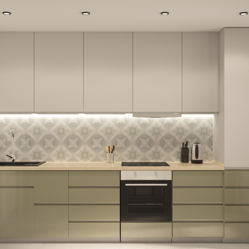 DK3012-BK Встраиваемый светильник влагозащ., IP 44, 50 Вт, GU10, черный, алюминий фото 7