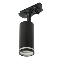 Светильник Feron AL146 трековый однофазный на шинопровод под лампу GU10, черный