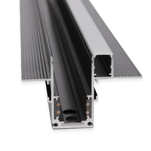 Slim Magnetic Шинопровод встраиваемый с местом под светодиодную ленту чёрный (2м) 85132/00 85132/00 фото 2 Slim Magnetic Шинопровод встраиваемый с местом под светодиодную ленту чёрный (2м) 85132/00 85132/00 фото 2