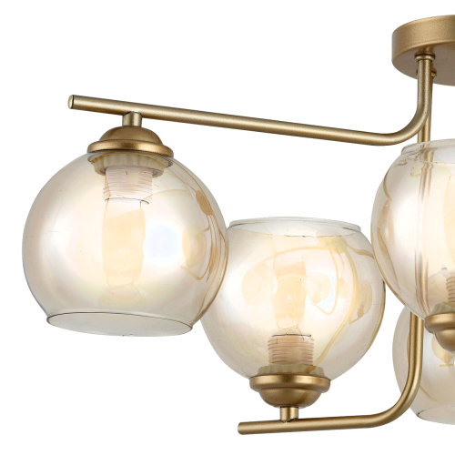 Потолочный светильник Escada 1134/6 E27*60W Сhampangne gold фото 3 Потолочный светильник Escada 1134/6 E27*60W Сhampangne gold фото 3