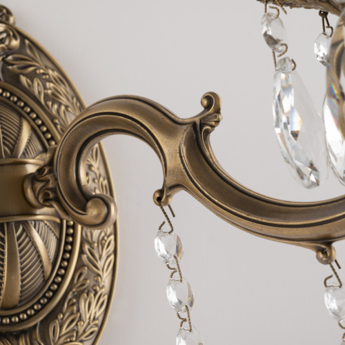 Бра с хрустальными подвесками AL7801B10/2/175 A FP Bohemia Ivele Crystal (Богемия Ивеле Кристалл) фото 8