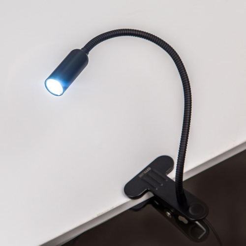 Citilux Ньютон CL803061N LED Лампа на прищепке с диммером Чёрная фото 5 Citilux Ньютон CL803061N LED Лампа на прищепке с диммером Чёрная фото 5