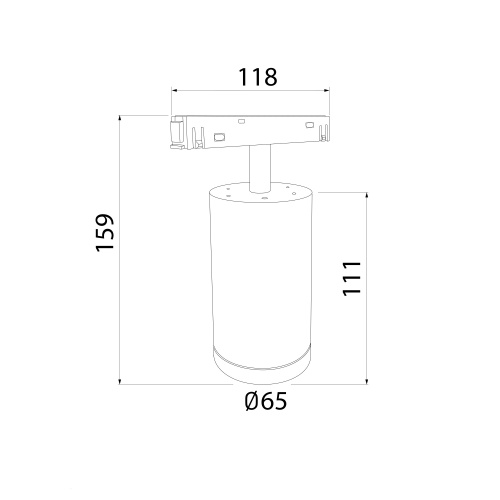 Slim Magnetic R06 Трековый светильник 10W 4200K Ringe черный/серебро 85506/01 85506/01 фото 6 Slim Magnetic R06 Трековый светильник 10W 4200K Ringe черный/серебро 85506/01 85506/01 фото 6
