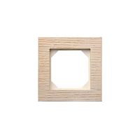 Рамка 1-постовая Liregus Epsilon дуб беленный 28-2241