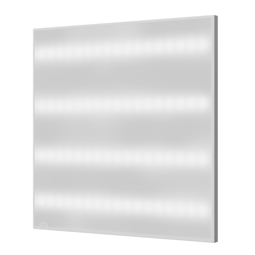 STP-A-1009-O-36-65K-40 - Светильник ДВО ST Luce STANDART IP40 595*595*19 мм 36Вт 4200лм 6500К опал Коммерческое освещение фото 4