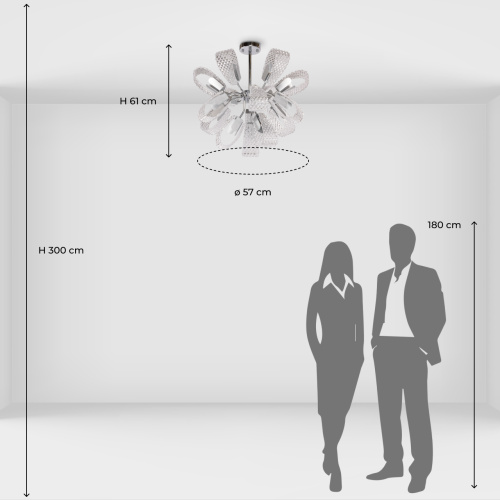 Люстра потолочная De City Бриз 111019015 фото 6